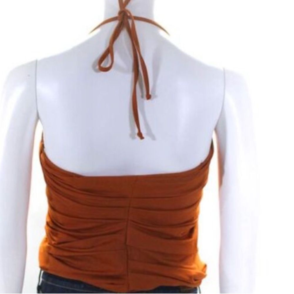 MONSE Ruched Halter Top - Picture 3 of 6
